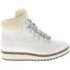 White Mountain Cozy Casual Boots - Womens White Smooth