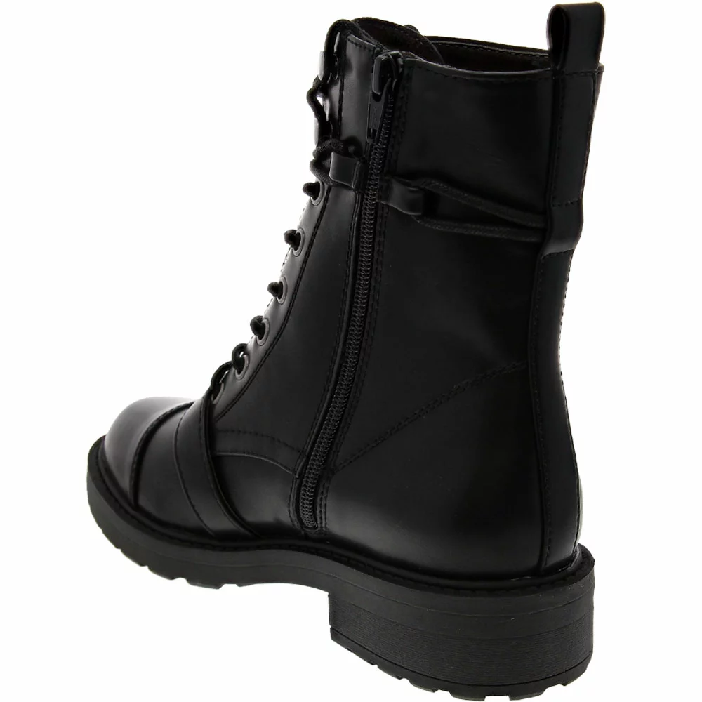White Mountain Decree Casual Boots - Womens Black Smooth - Image 3
