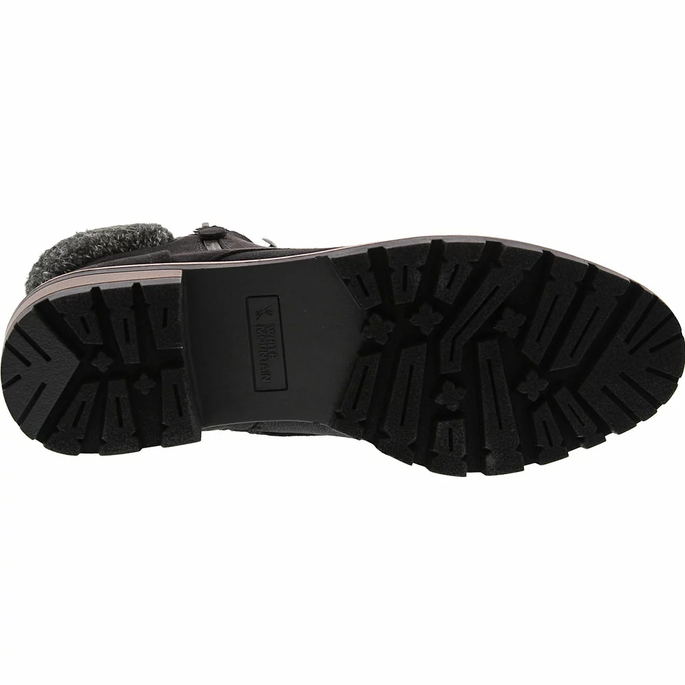 White Mountain Daisy Casual Boots - Womens Black - Image 4