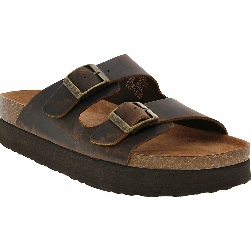 White Mountain High Flyer Sandals - Womens Brown - Image 2