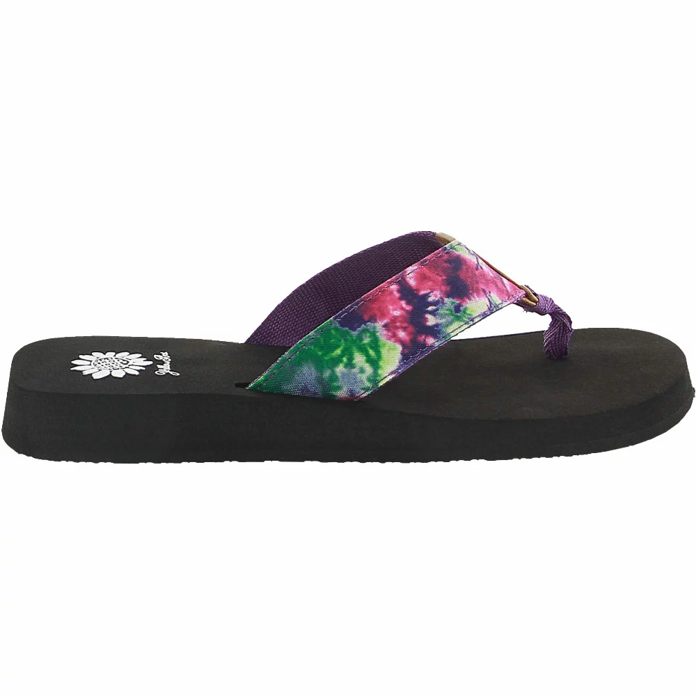 Yellow Box Falit Flip Flops - Womens Purple