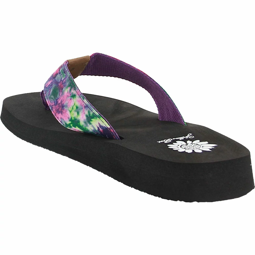 Yellow Box Falit Flip Flops - Womens Purple - Image 3